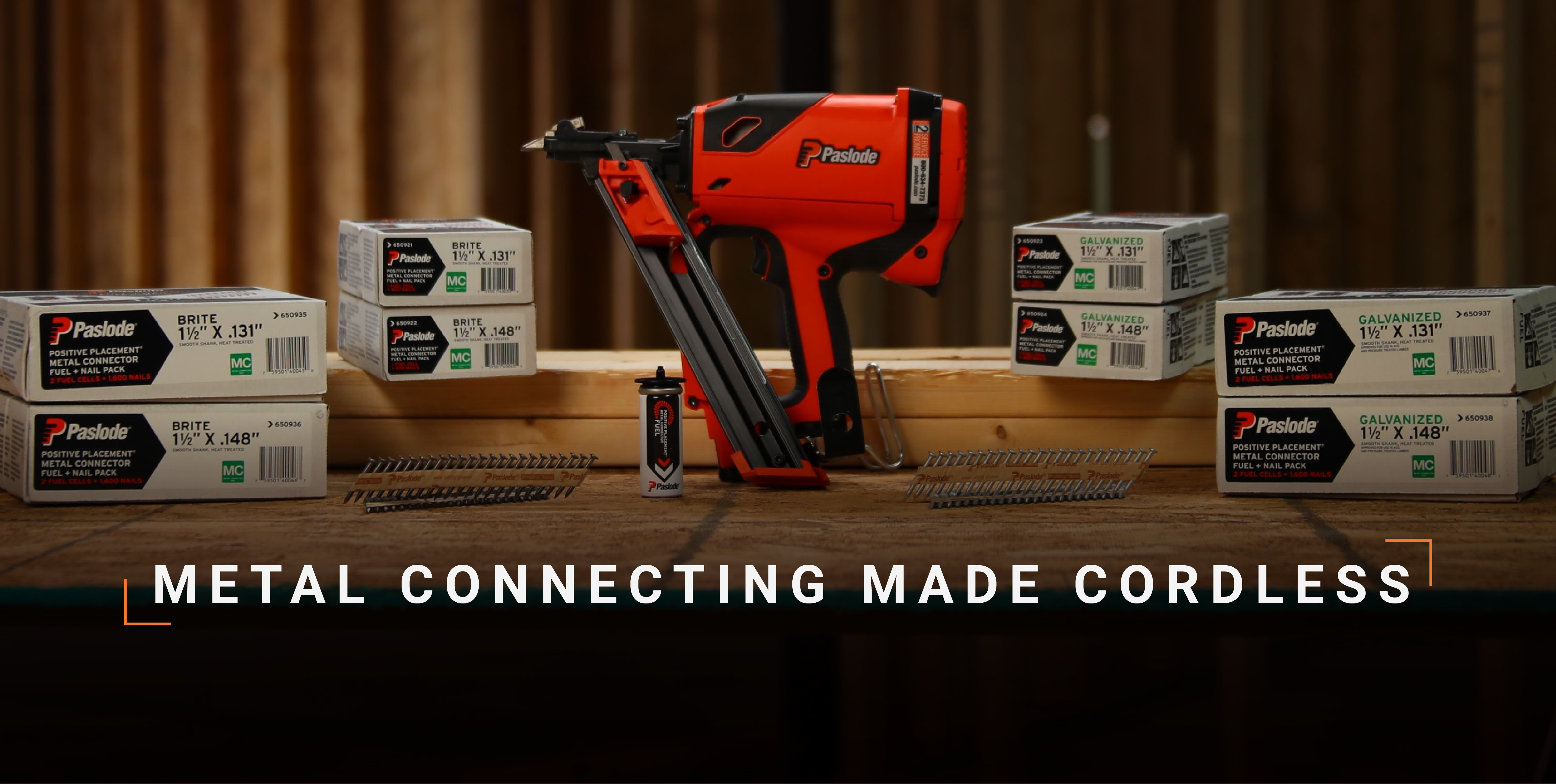 Paslode Pneumatic 2–1/2″ Positive Placement® Metal Connector Nailer – Hartman Independent Company