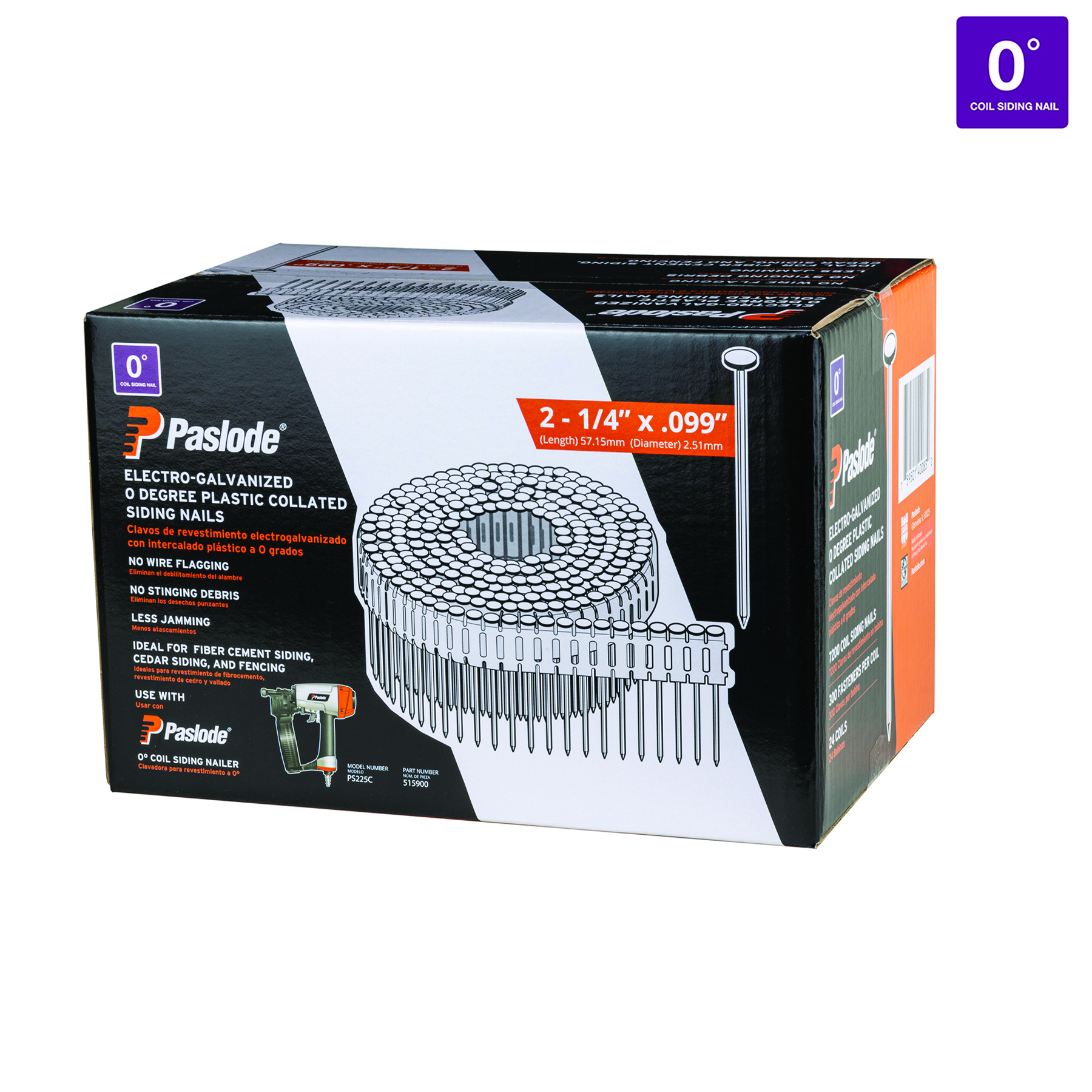 Paslode siding top nails
