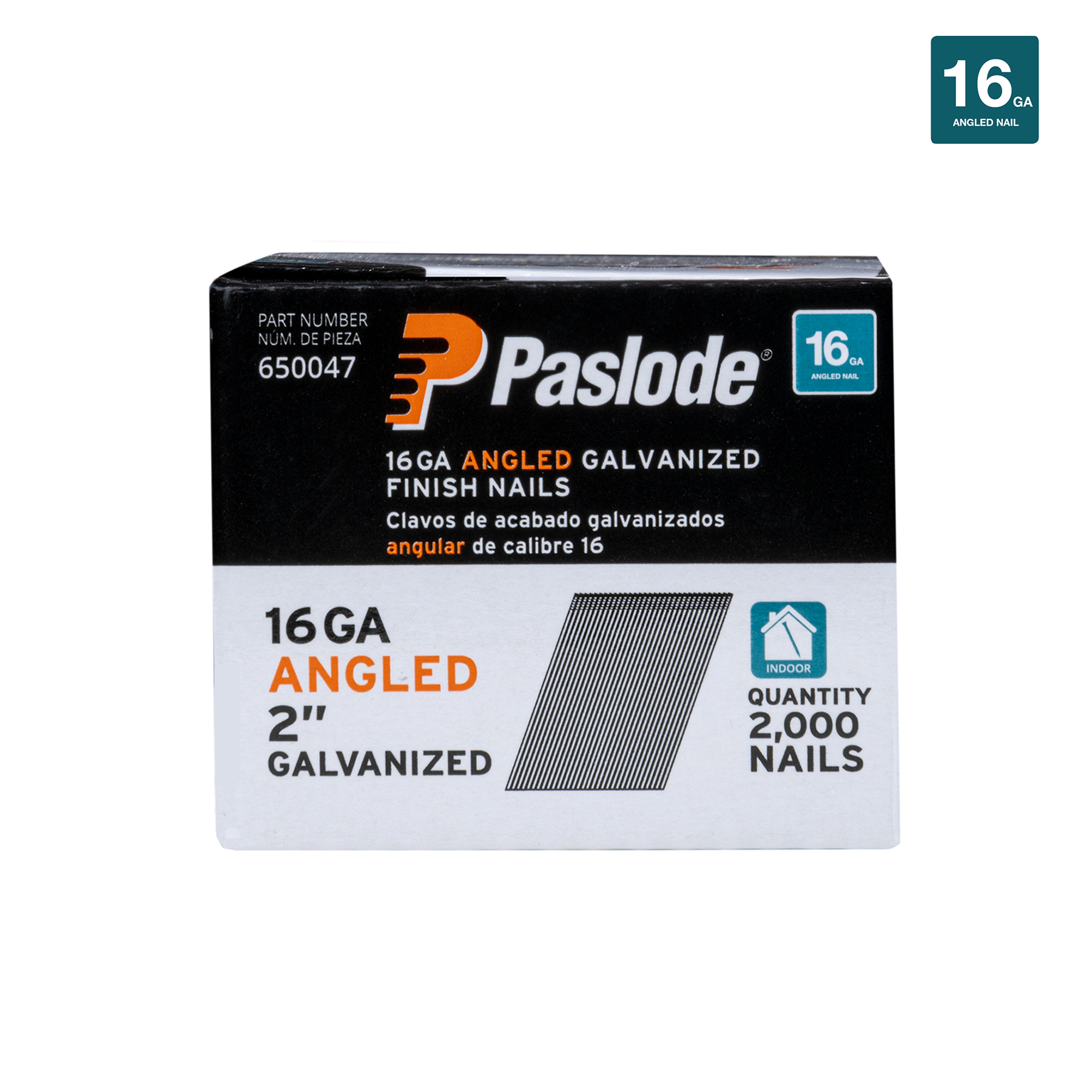 Paslode 2-1/2" Angled Finish Nails